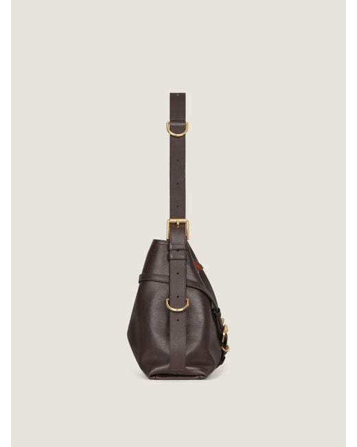 Givenchy Black Voyou Medium Shoulder Bag