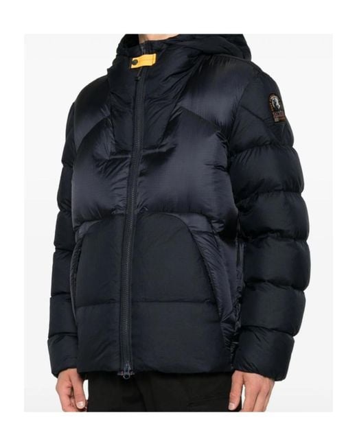 Parajumpers Blue Long-Sleeved Down Jacket for men