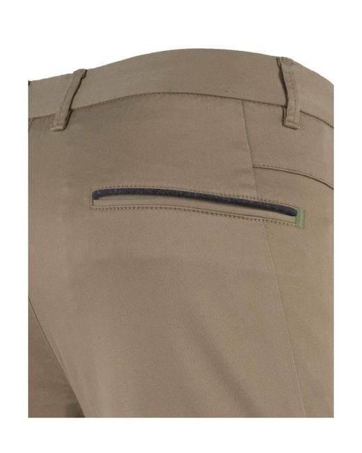 Boss Gray Logo Casual Pants for men