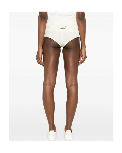 Entire studios White Button Shorts