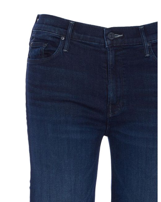 Mother Blue The Twister Sneak Jeans