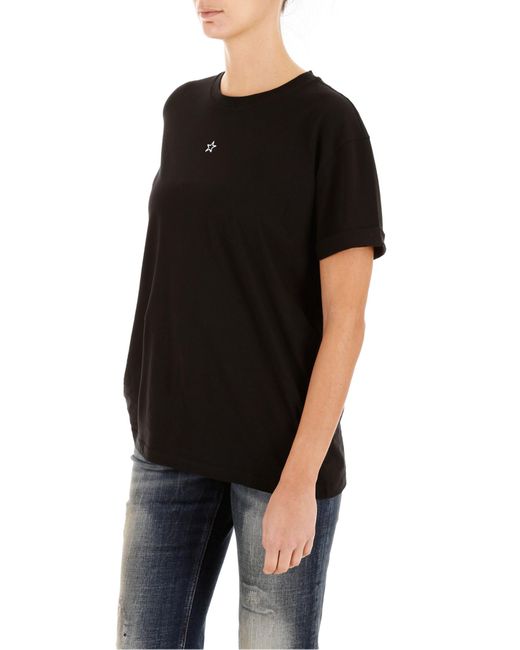 Stella McCartney Black Ministar Crewneck T-Shirt