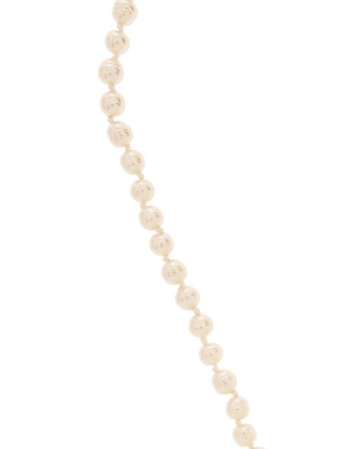 Vivienne Westwood Metallic Logo Embellished Necklace