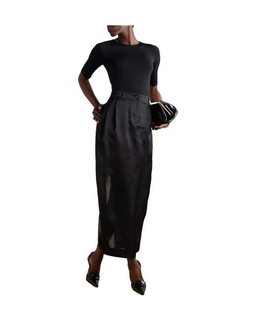 Wolford Black Stretchknit Bodysuit