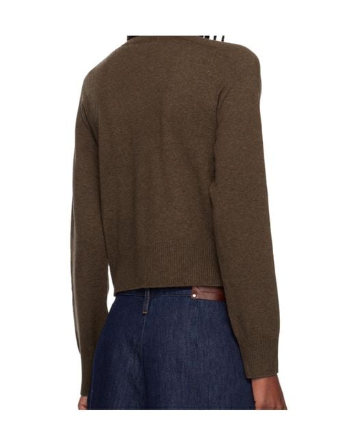 arch4 Blue V-Neck Sweater