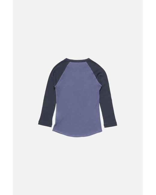 Acne Blue Jersey T-Shirt With Logo