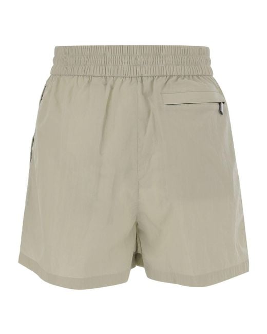 Burberry Gray Ekd Printed Bermuda Shorts