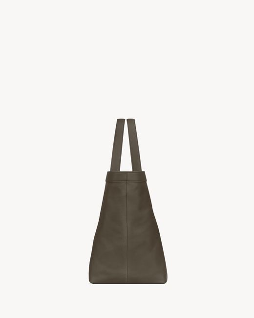 Saint Laurent Gray Y Tote Bag