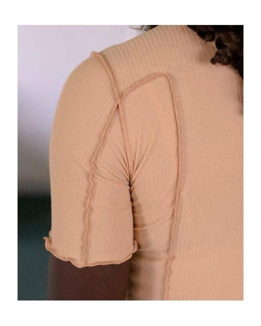 Baserange Natural Short-Sleeved T-Shirt