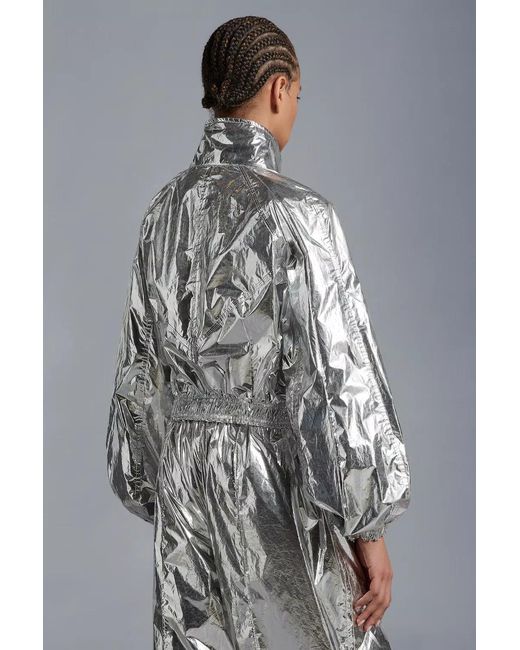 Moncler White Flatbush Windbreaker