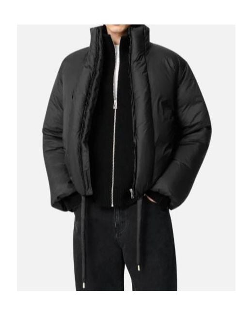Axel Arigato Black Padded Nylon Jacket for men