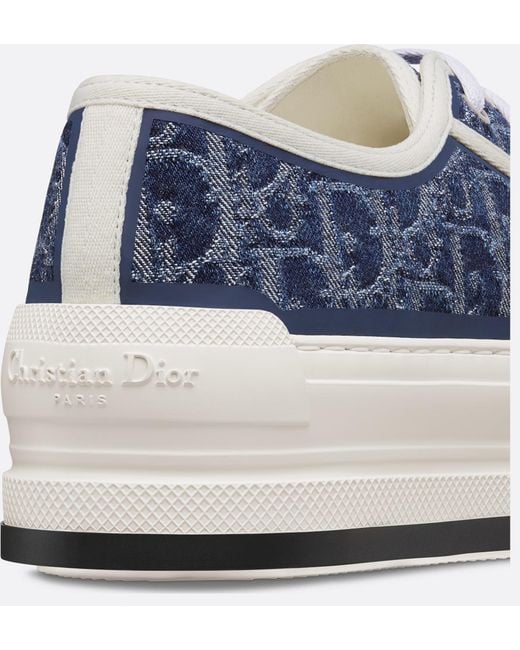 Dior Blue Walk'N' Platform Sneaker