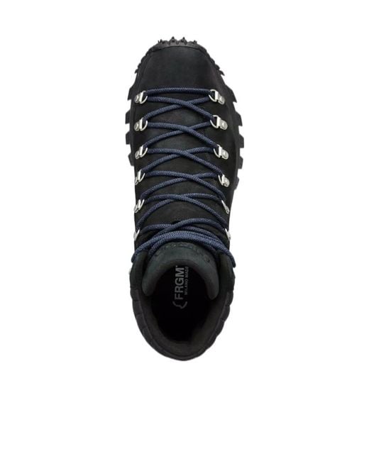 Moncler Black X Fragment Hiroshi Fujiwara High-Top Sneakers for men