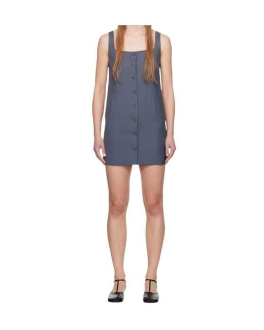 Loulou de Saison Blue Idon Minidress