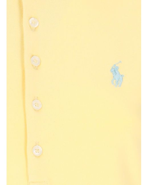 Polo Ralph Lauren Yellow Slim Fit Stretch Polo Shirt
