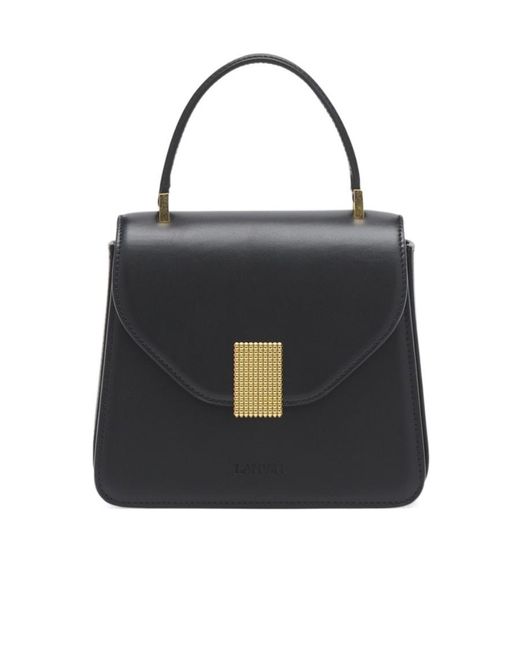 Lanvin Black Concerto Tote Bag
