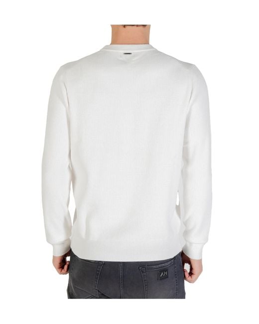 Antony Morato White Regular Fit Sweater for men