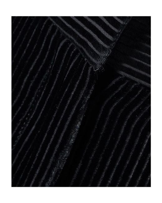 The Row Black Anker Straight Leg Casual Pants