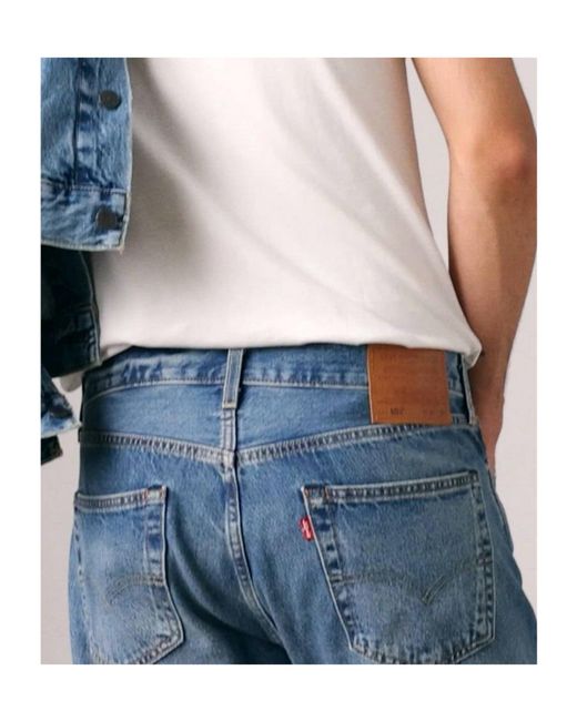 Levi's Blue 501 Original Jeans for men