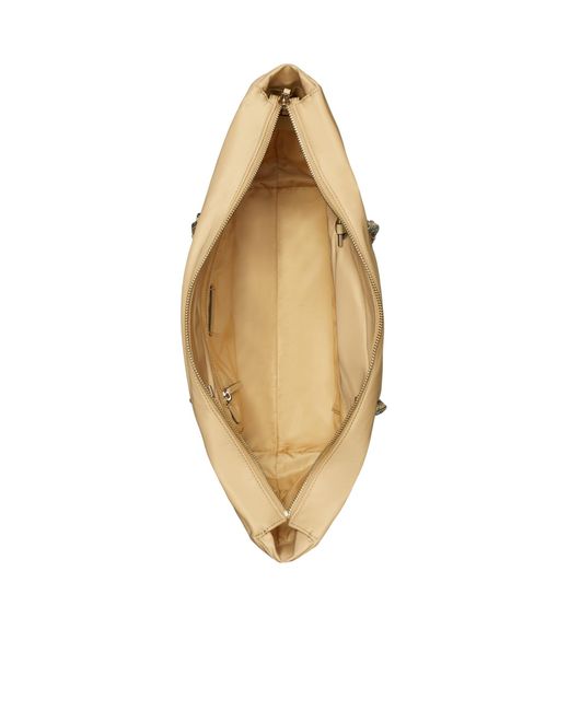 Tory Burch Natural Ella Chain Zip Tote Bag