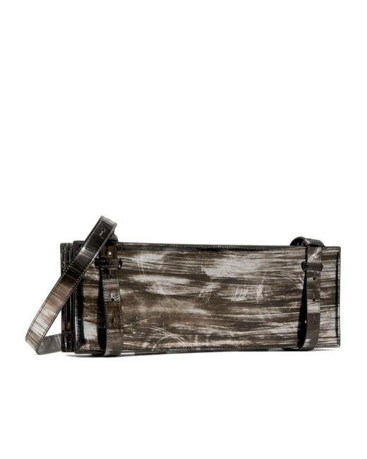 Y. Project Gray Mini Accordion Shoulder Bag for men
