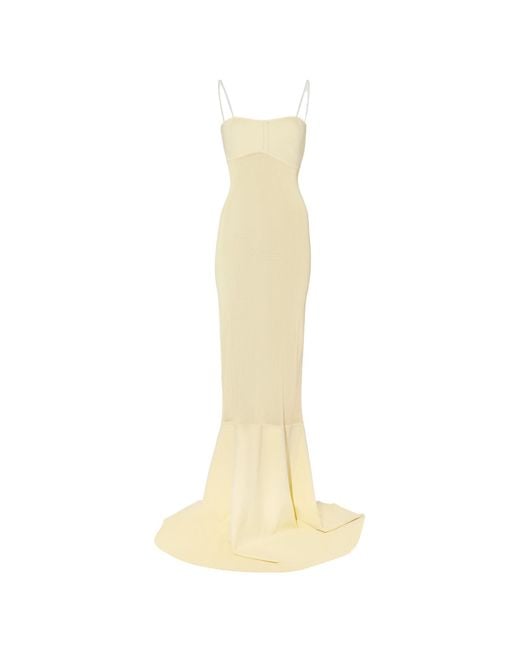Jacquemus White Strapped Maxi Dress