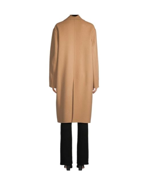 Stella McCartney Natural Long-Sleeved Coat