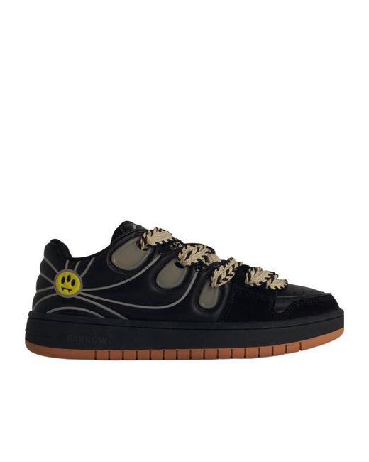 Barrow Black Olli Sneakers for men
