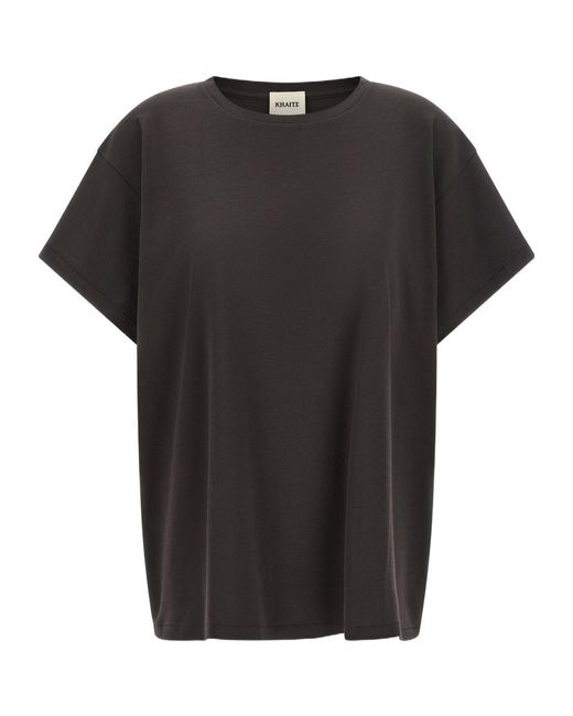 Khaite Black 'Winsley' T-Shirt