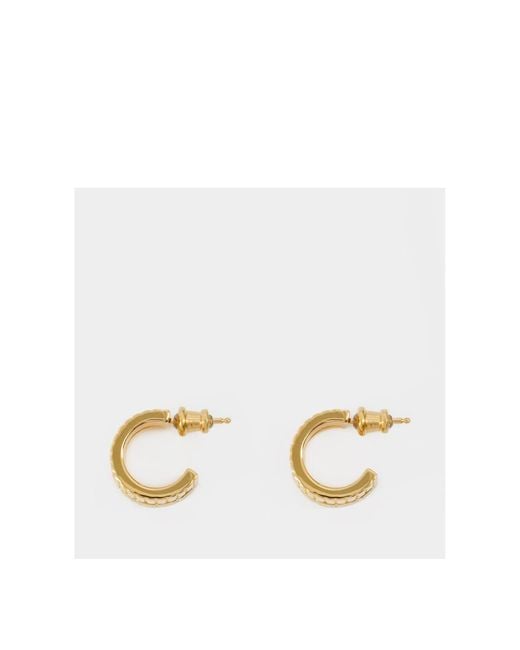 Ivi Metallic Mini Slot Earrings