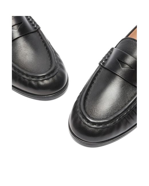 Stuart Weitzman Black Spencer Oafer