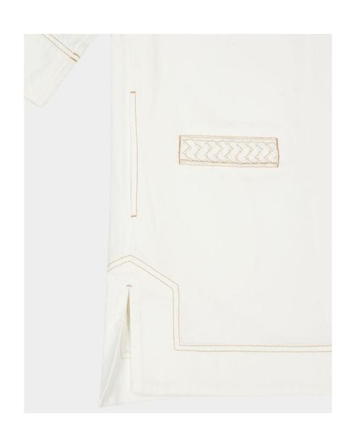 Zimmermann White Cotton Dress