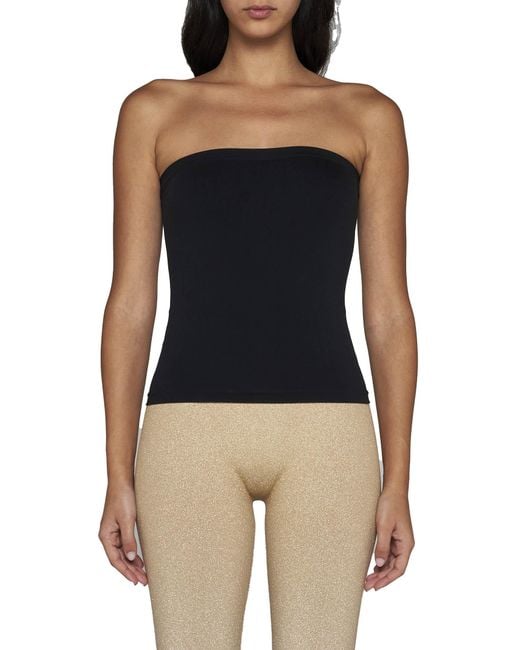 Wolford Black Fatal Strapless Top