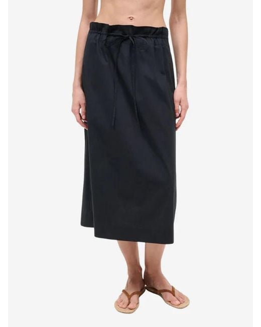 Staud Black Shore Skirt