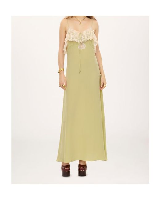 Chloé Multicolor Chloé Thin-Strap Long Dress