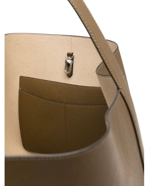 Totême Natural Totême Belted Shoulder Tote Bag