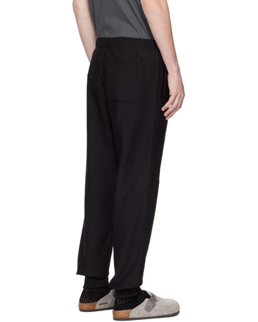 Carhartt Black American Script Logo Joggers for men