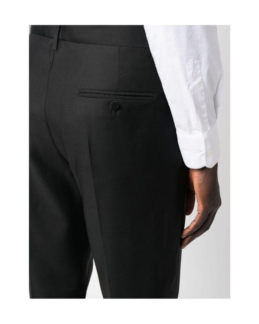DSquared² Black Single-Breasted Two-Piece Suit for men