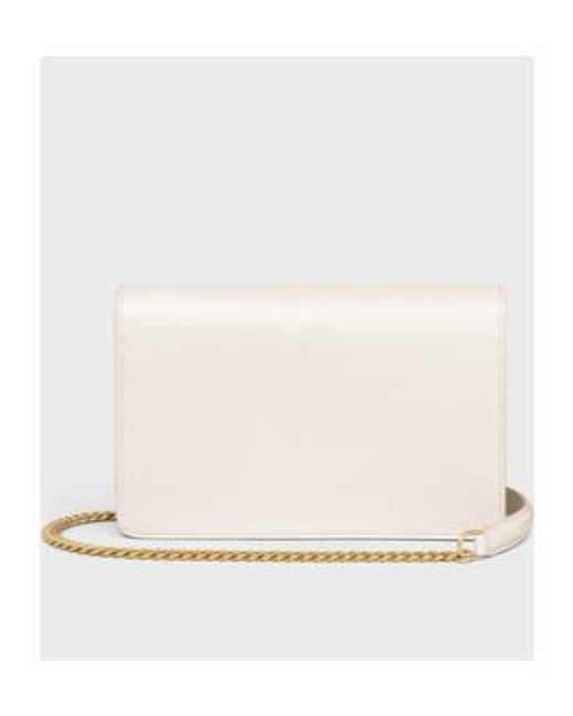 Céline Natural Wallet On Chain Margo