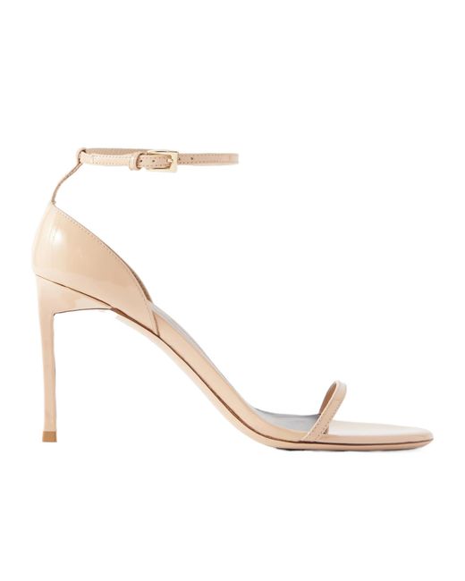 Tom Ford Metallic Vertigo 85 Patent Leather Sandals