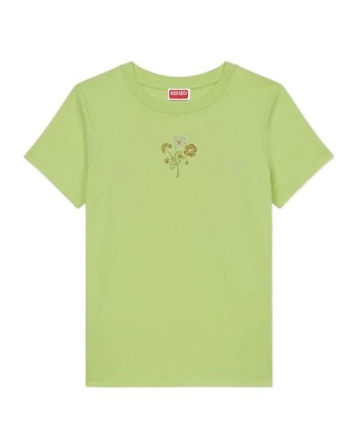 KENZO Green Jungle Flower' T-Shirt