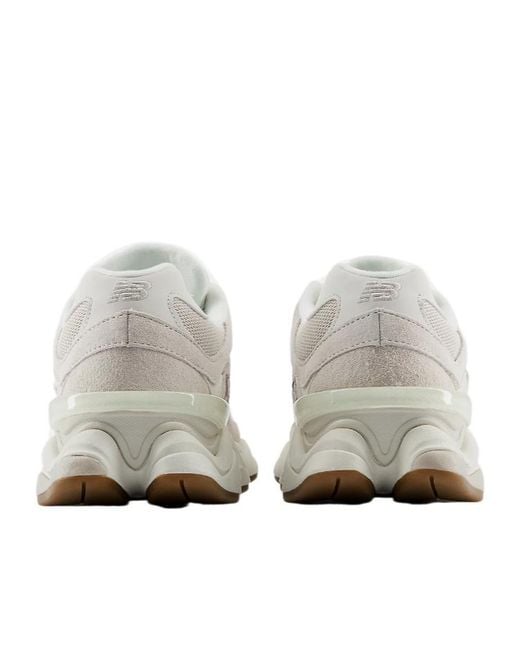 New Balance White 9060 Shoes for men