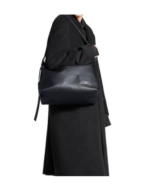 Balenciaga Black Credit Messenger Large Tote Bag for men