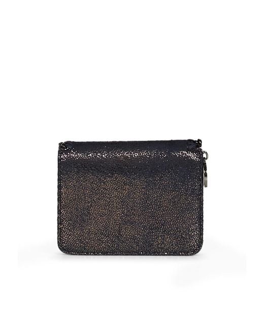 Stella McCartney Black Zipped Wallet