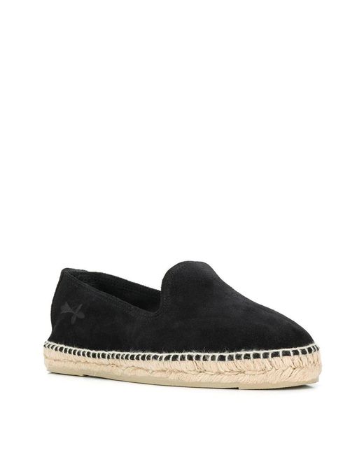 Manebí Black Round Toe Espadrilles for men