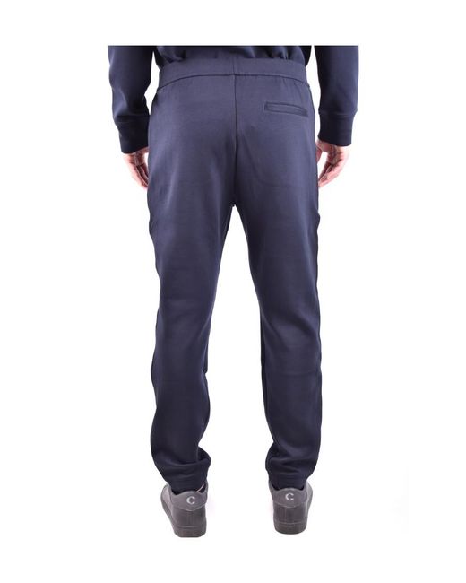 Emporio Armani Blue Sweatpants for men