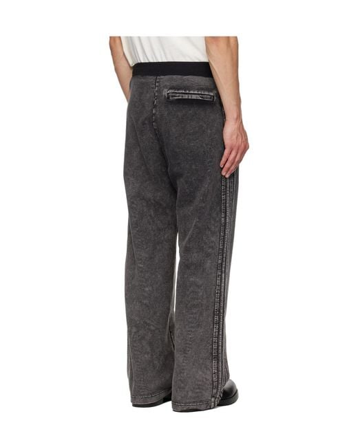 DIESEL Gray P-Alt Track Pants for men