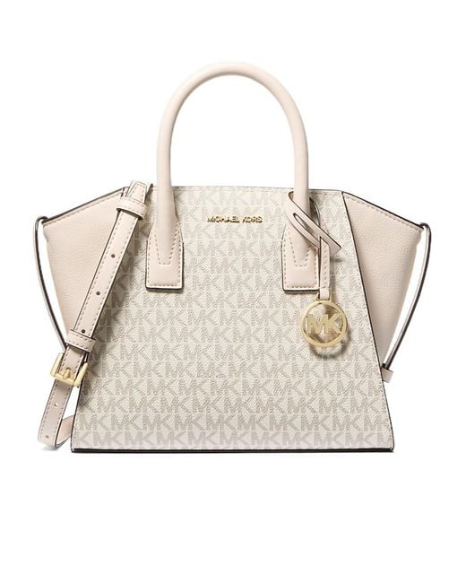 Michael Kors Natural Avril Small Shoulder Bag