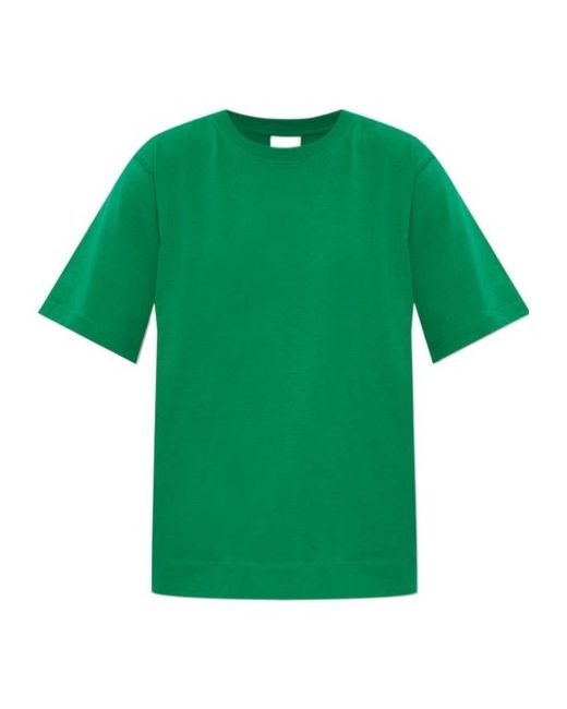 Dries Van Noten Green Short-Sleeved T-Shirt