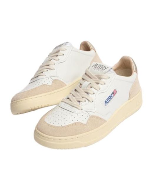 Autry Natural Medalist Low Sneakers